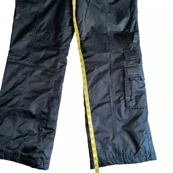 NILS snow ski snowboard black Thermal fully insulated pants size 8 - Picture 12 of 13